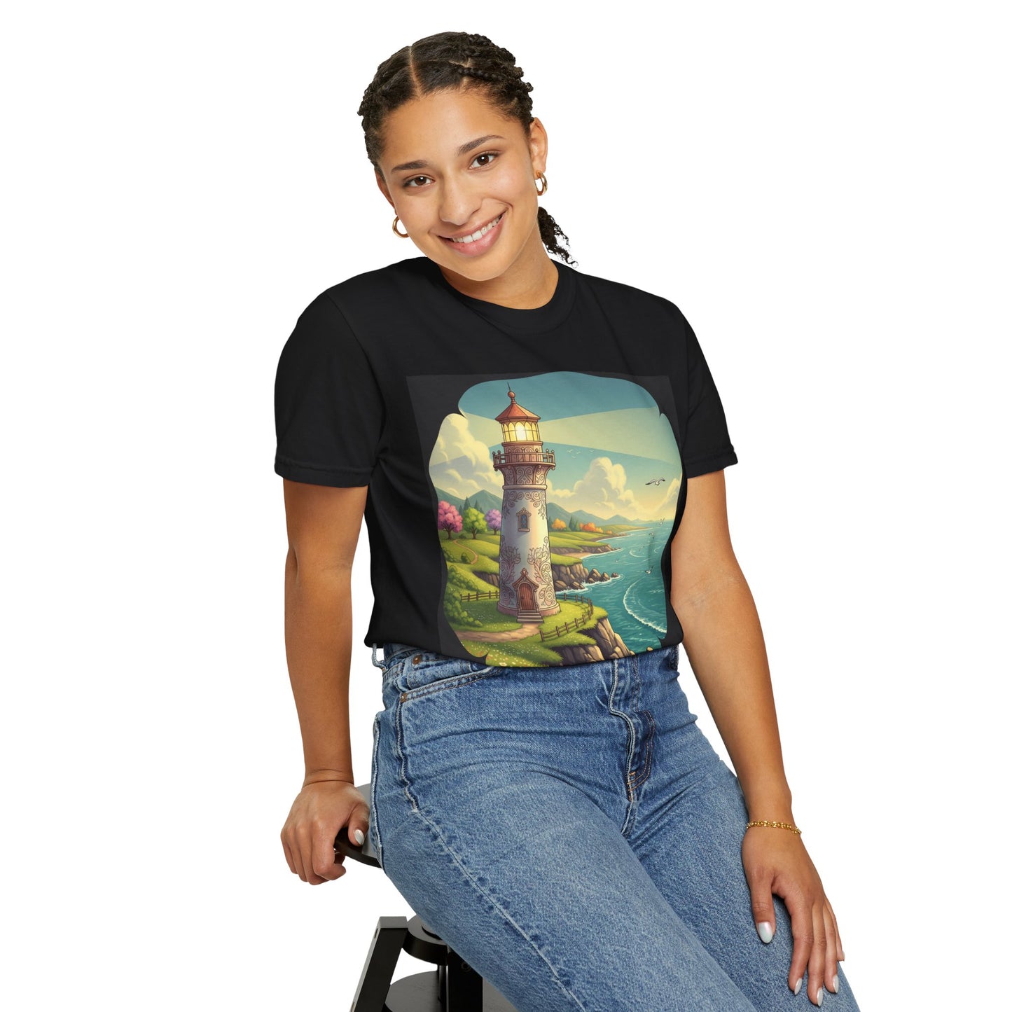 T-Shirt - Lighthouse - Whimsical - S-4X