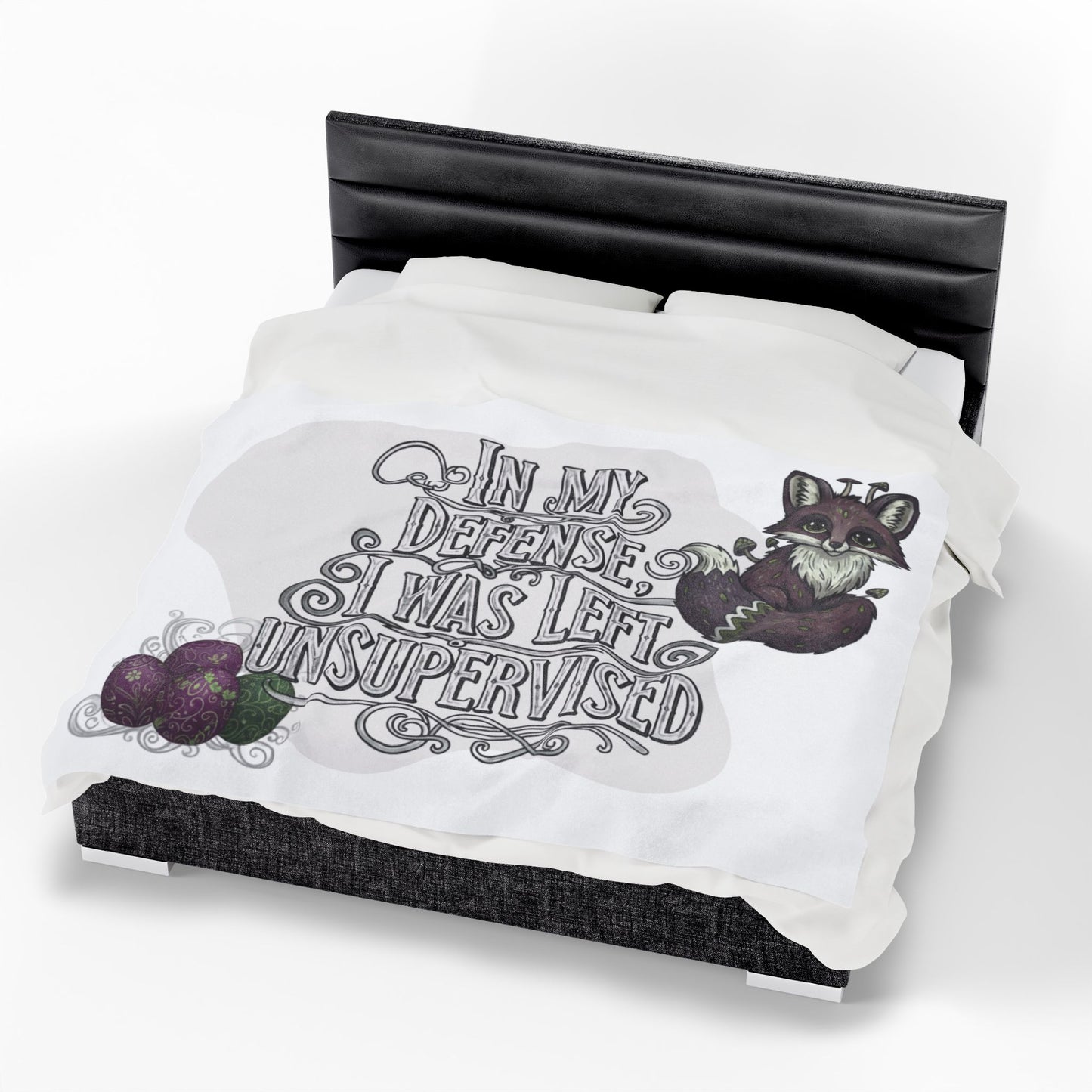 Blanket Throw In my defense... Plush