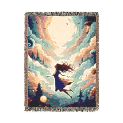 Blanket Throw Dream Float Woven