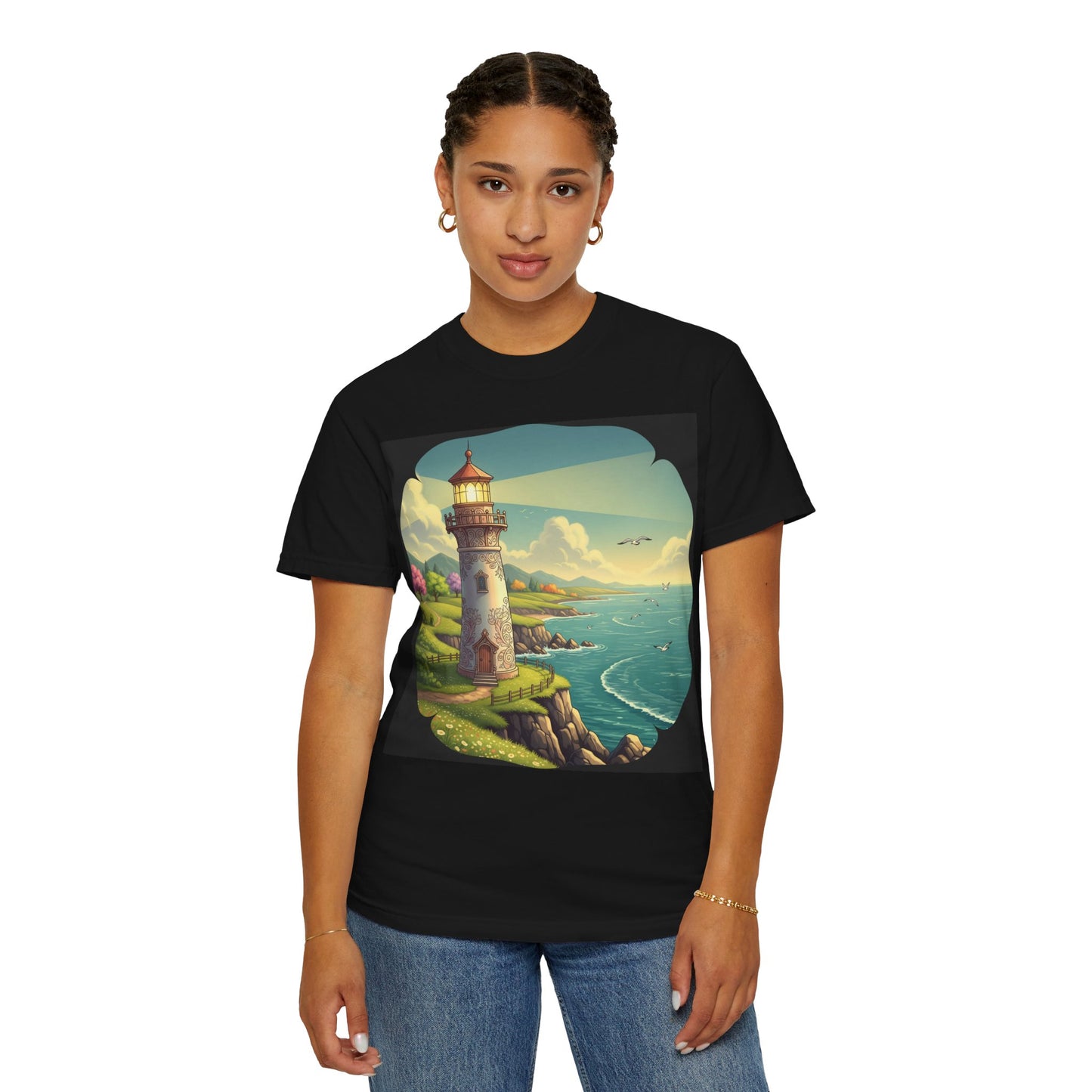 T-Shirt - Lighthouse - Whimsical - S-4X