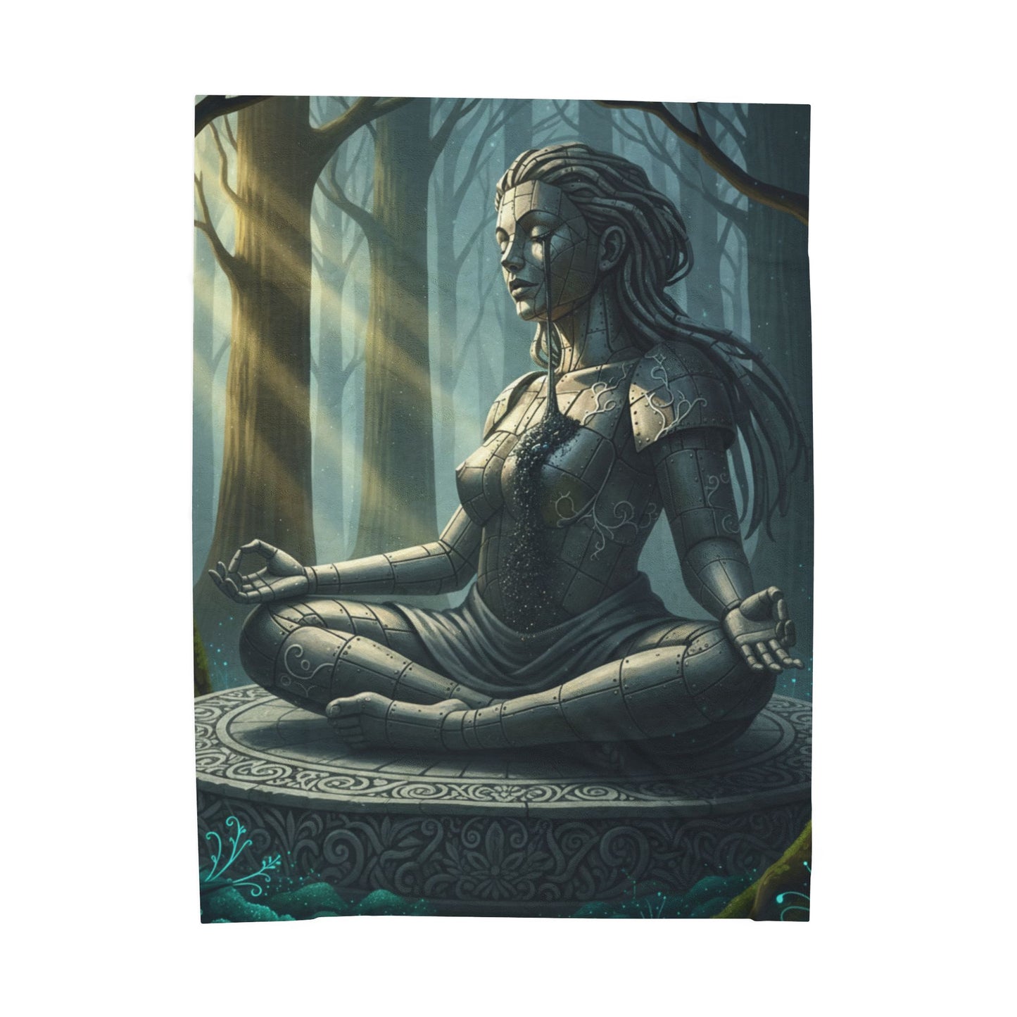 Blanket Throw Zen Goddess Plush
