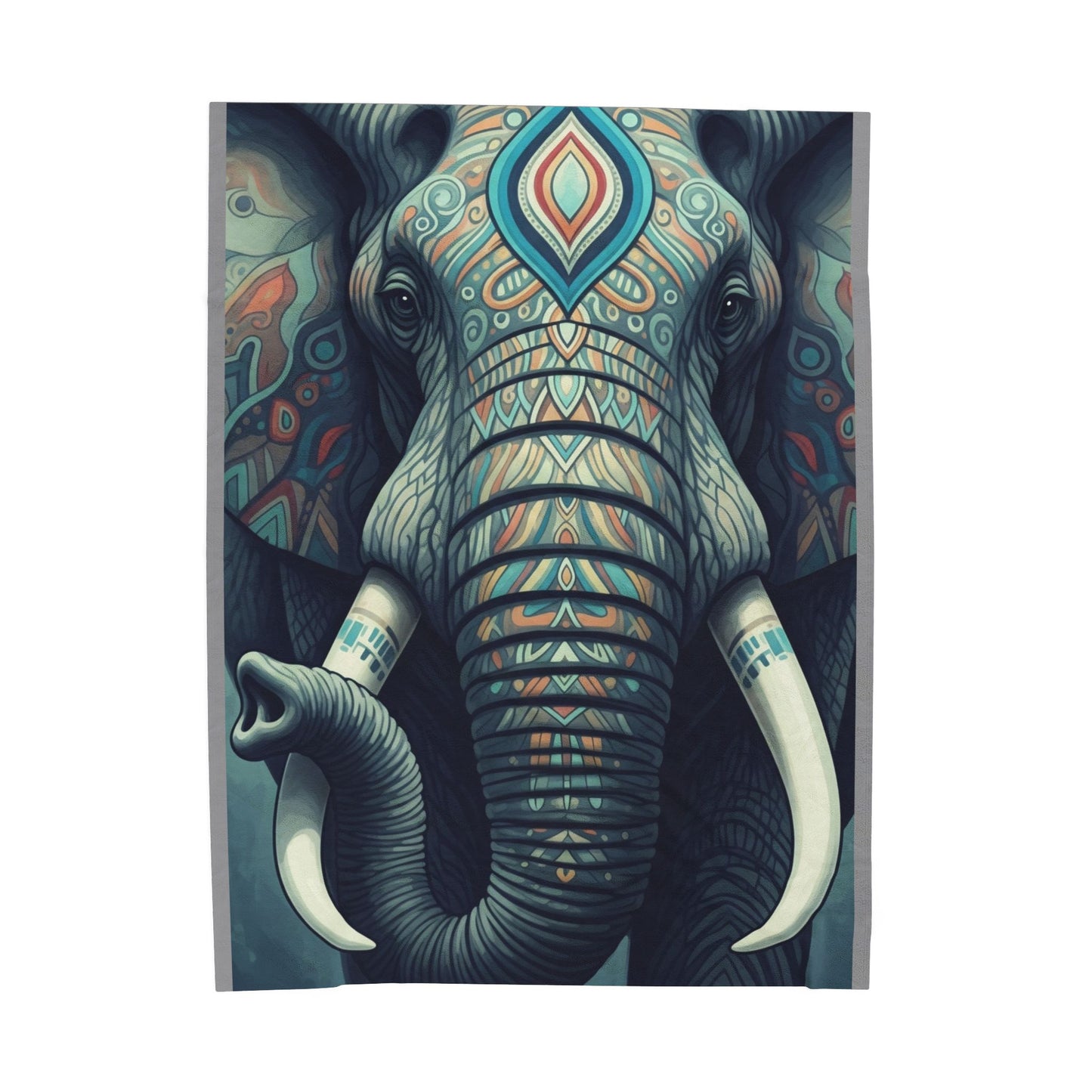 Blanket Throw Elephant Plush