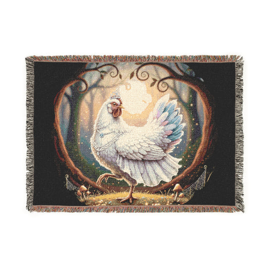 Blanket Graphic Cover FARM CHICKEN Comfort Shirt Gift for Teen Holiday Gift for Christmas Fantasy Geek Mythical Cottage core Vintage |