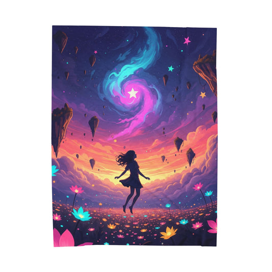 Blanket Throw Dream Cosmos Plush