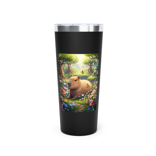 Capybara Enchanting Fairy Garden Tumbler, 22oz