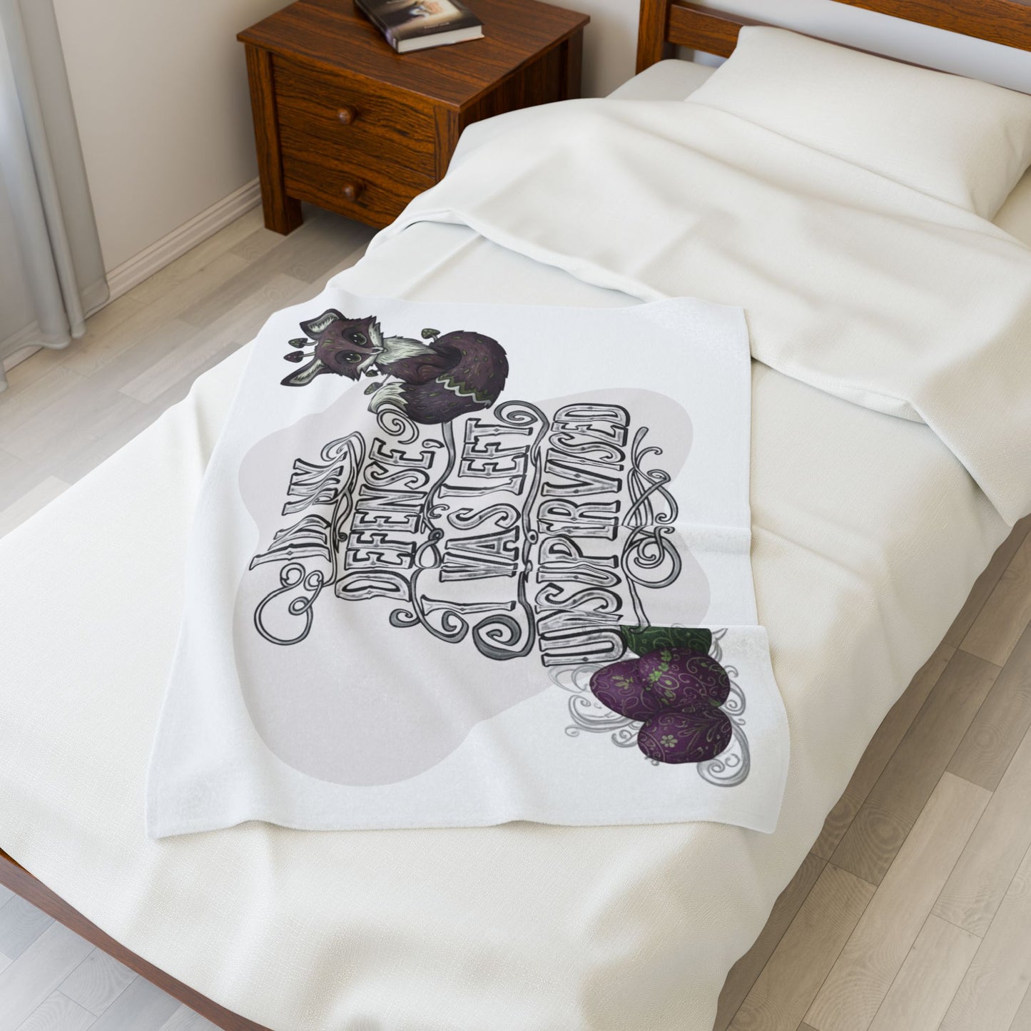 Blanket Throw In my defense... Plush