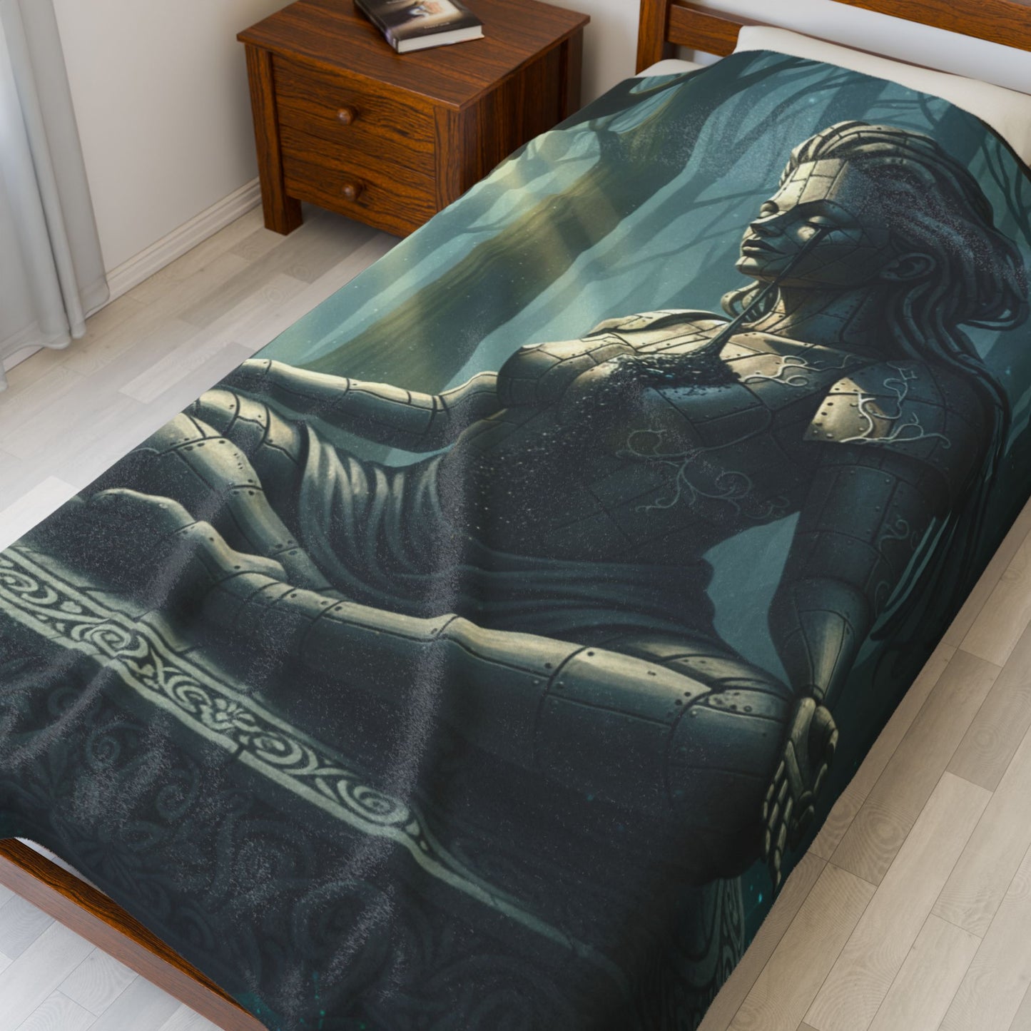 Blanket Throw Zen Goddess Plush