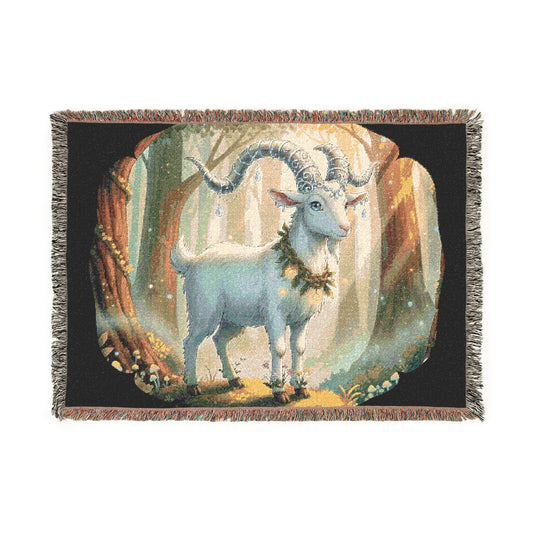 Blanket Graphic Cover FARM GOAT Comfort Shirt Gift for Teen Holiday Gift for Christmas Fantasy Geek Mythical Cottage core Vintage |
