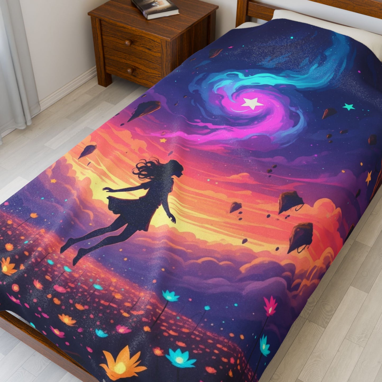 Blanket Throw Dream Cosmos Plush