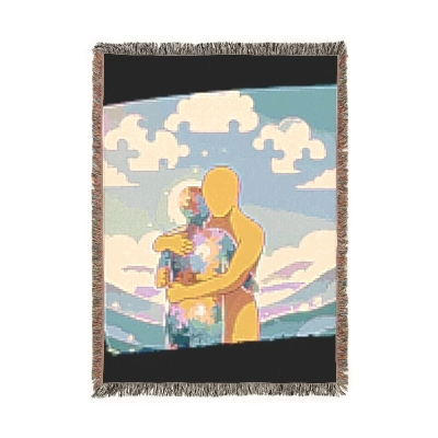 Blanket Graphic Cover AUTISM AWARENESS HUG Comfort Shirt Gift for Teen Holiday Gift for Christmas Fantasy Geek Mythical Cottage core Vintage |