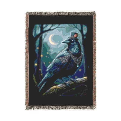 Woven Blanket - Fancy Raven