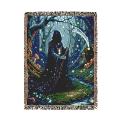 Blanket Throw Reaper Woven