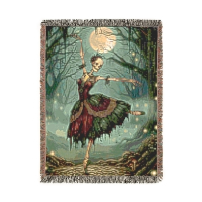 Blanket Tapestry Ballerina Woven