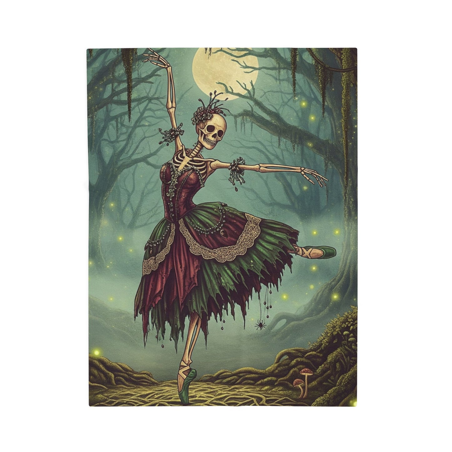 Blanket Throw Ballerina Plush