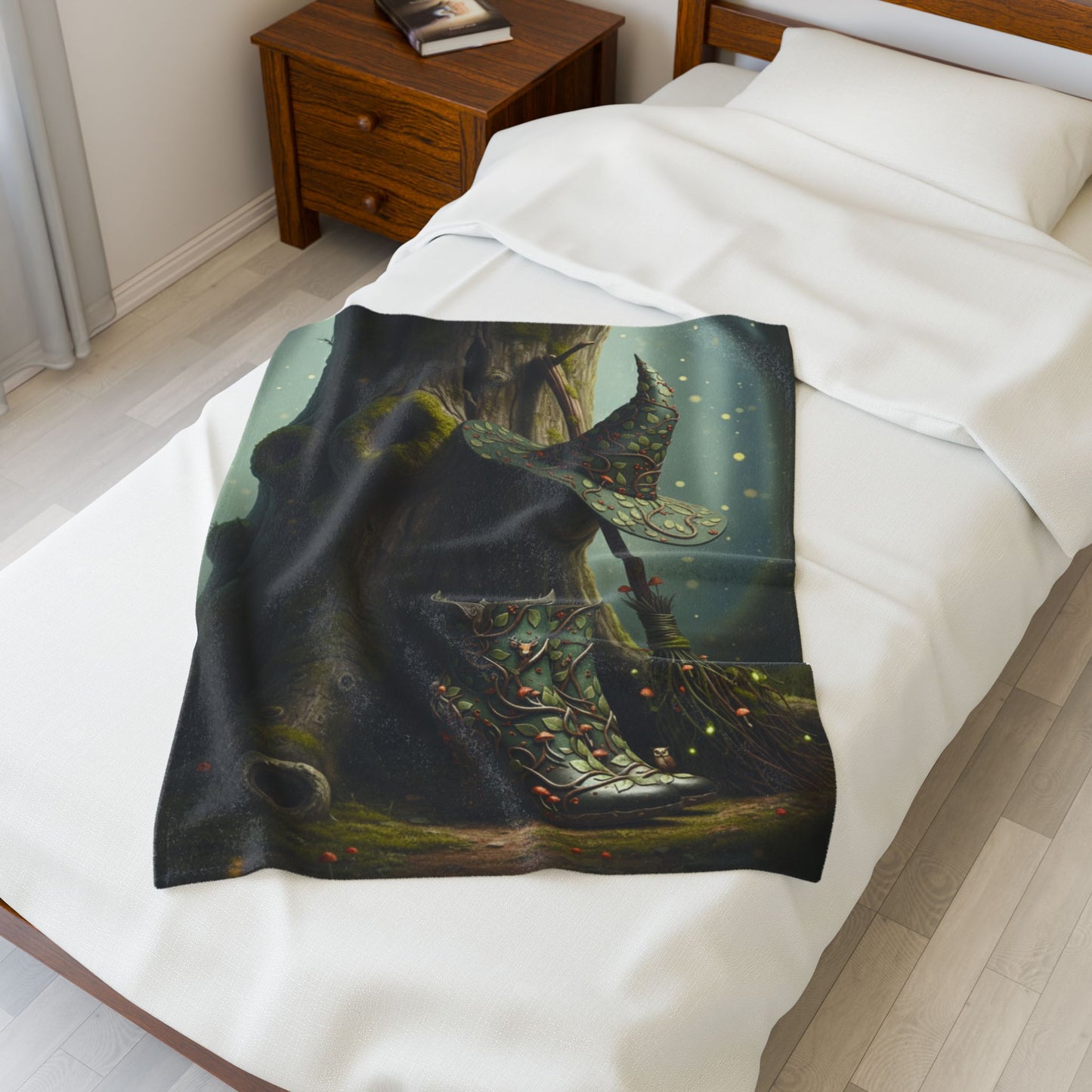 Blanket Throw Witch's Tree Plush