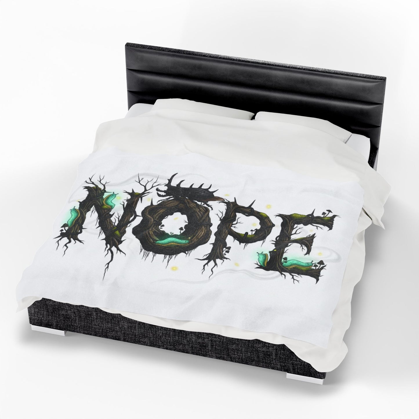 Blanket Throw Nope Plush