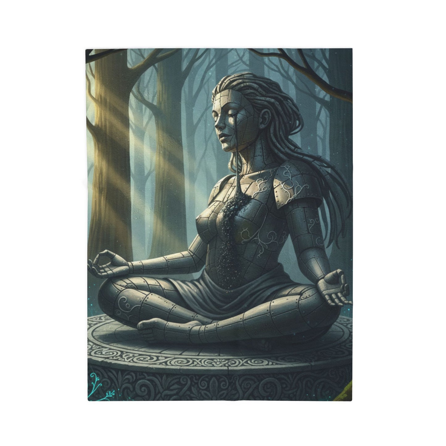 Blanket Throw Zen Goddess Plush