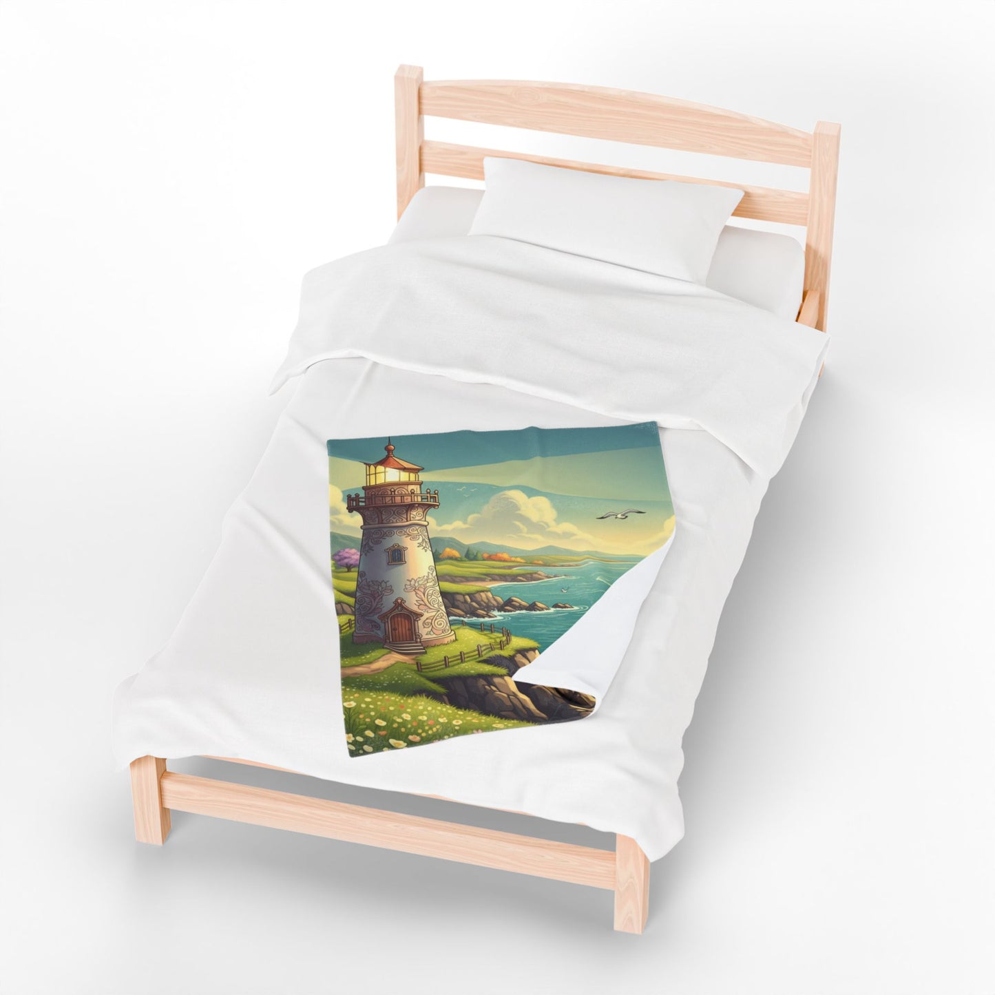 Blanket Throw Lighthouse 1 Plush