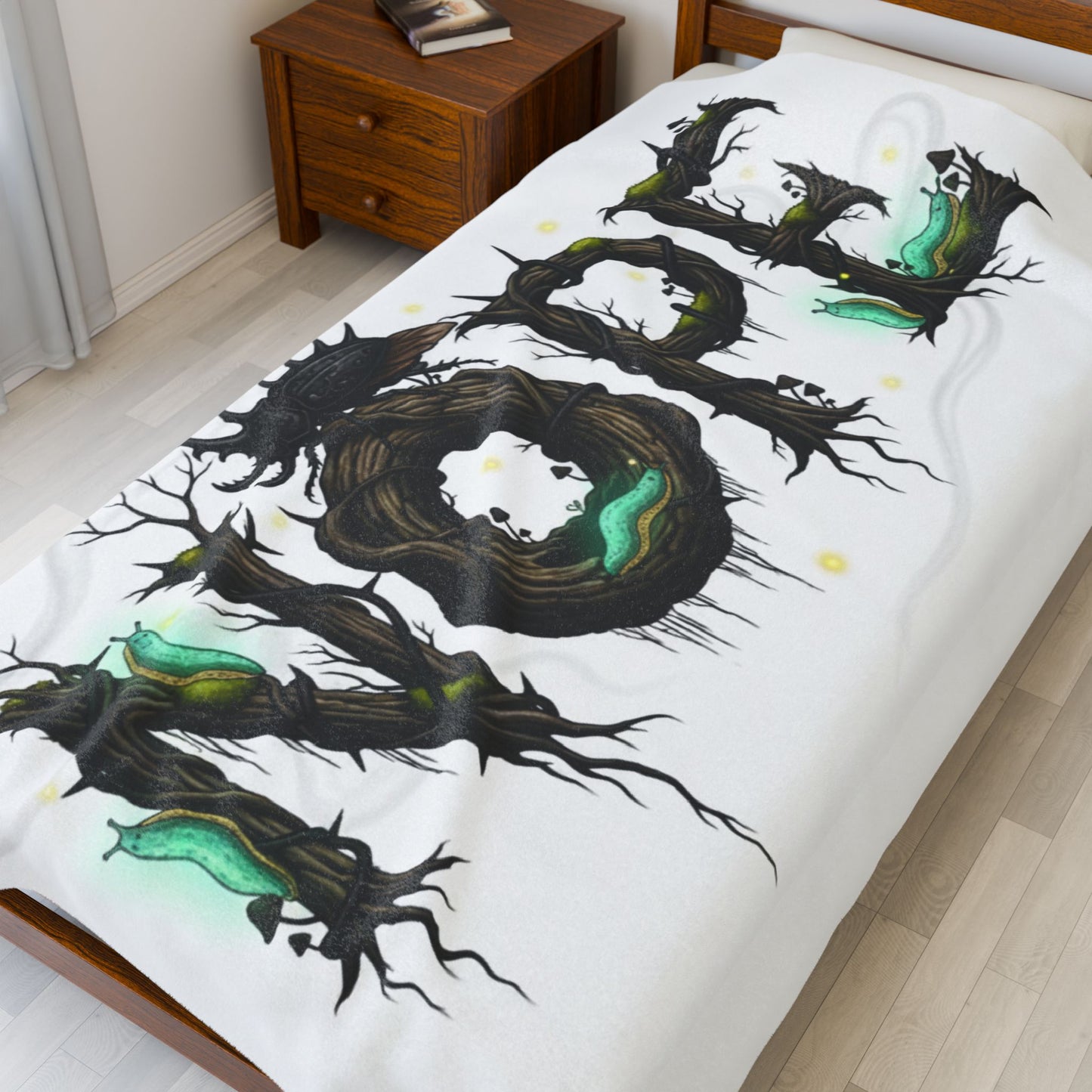 Blanket Throw Nope Plush