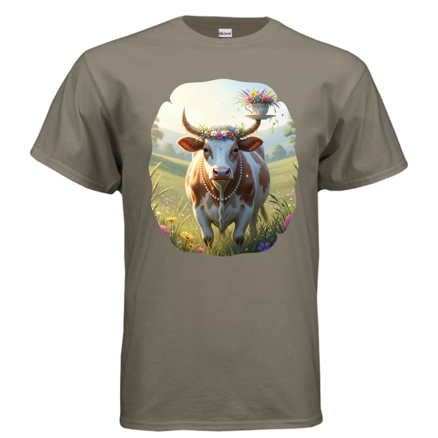 Graphic Tee T Shirt Cow - Shop Door 34