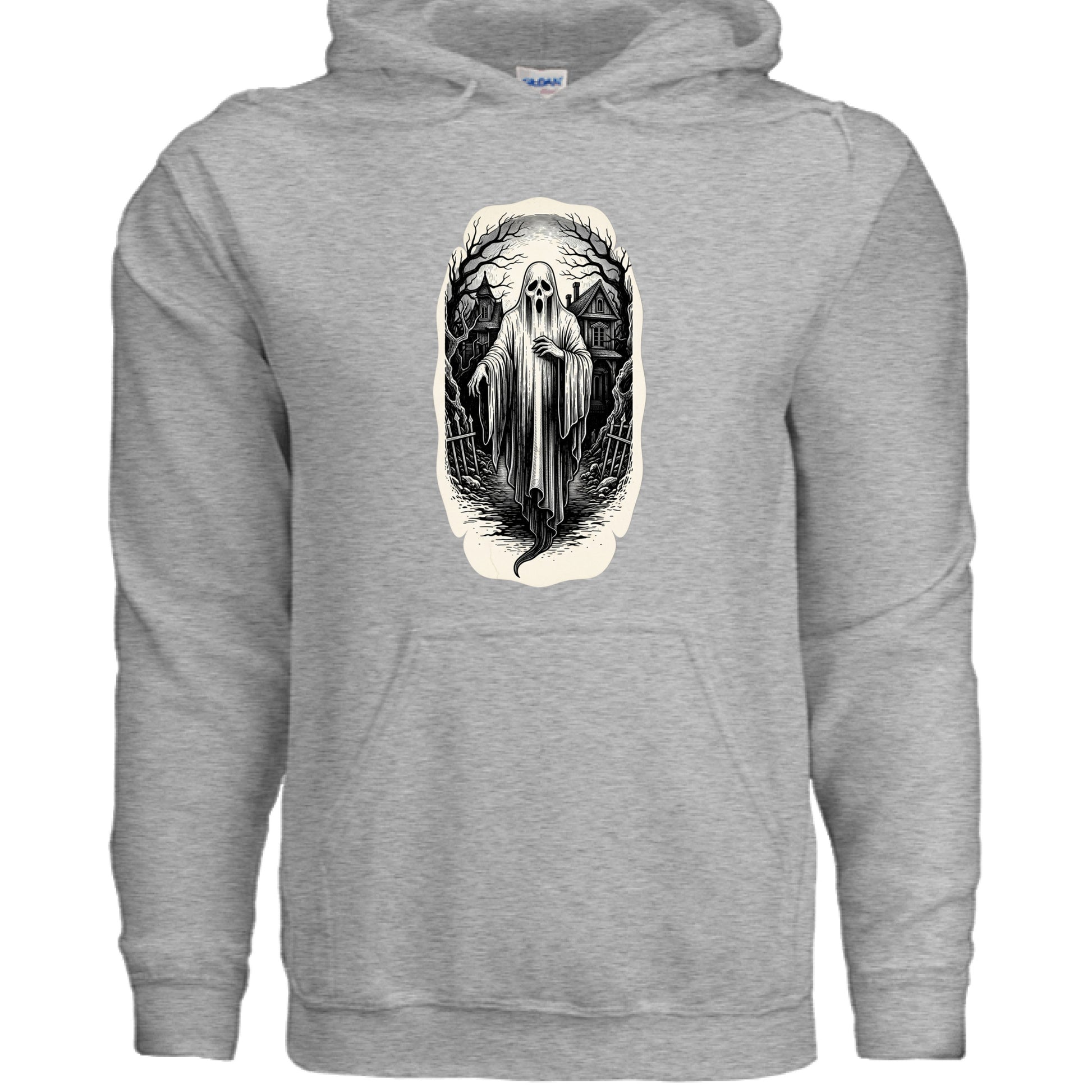 Graphic Hoodie Halloween Ghost - Shop Door 34
