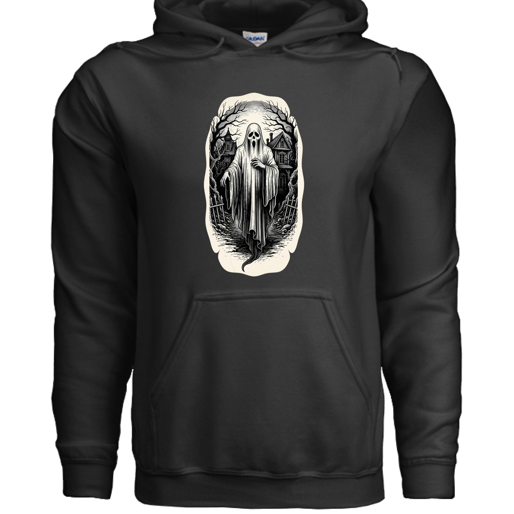 Graphic Hoodie Halloween Ghost - Shop Door 34