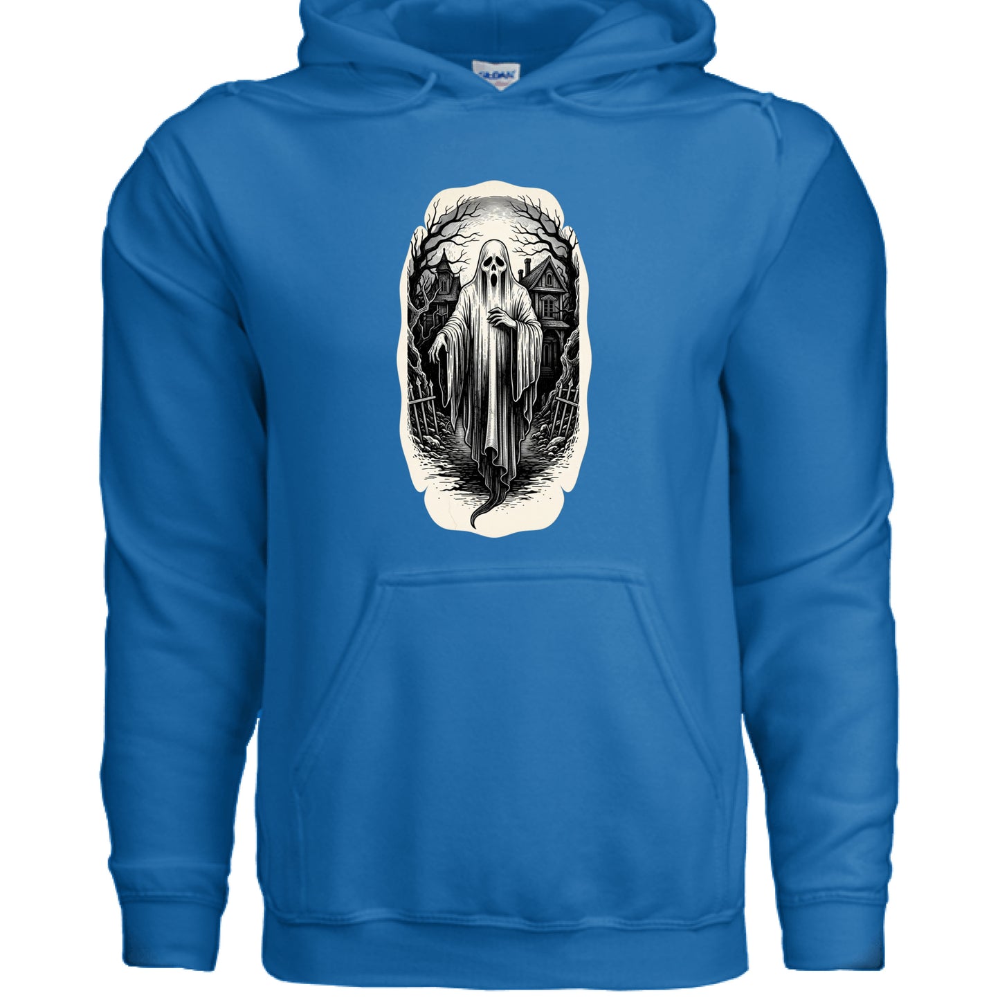 Graphic Hoodie Halloween Ghost - Shop Door 34