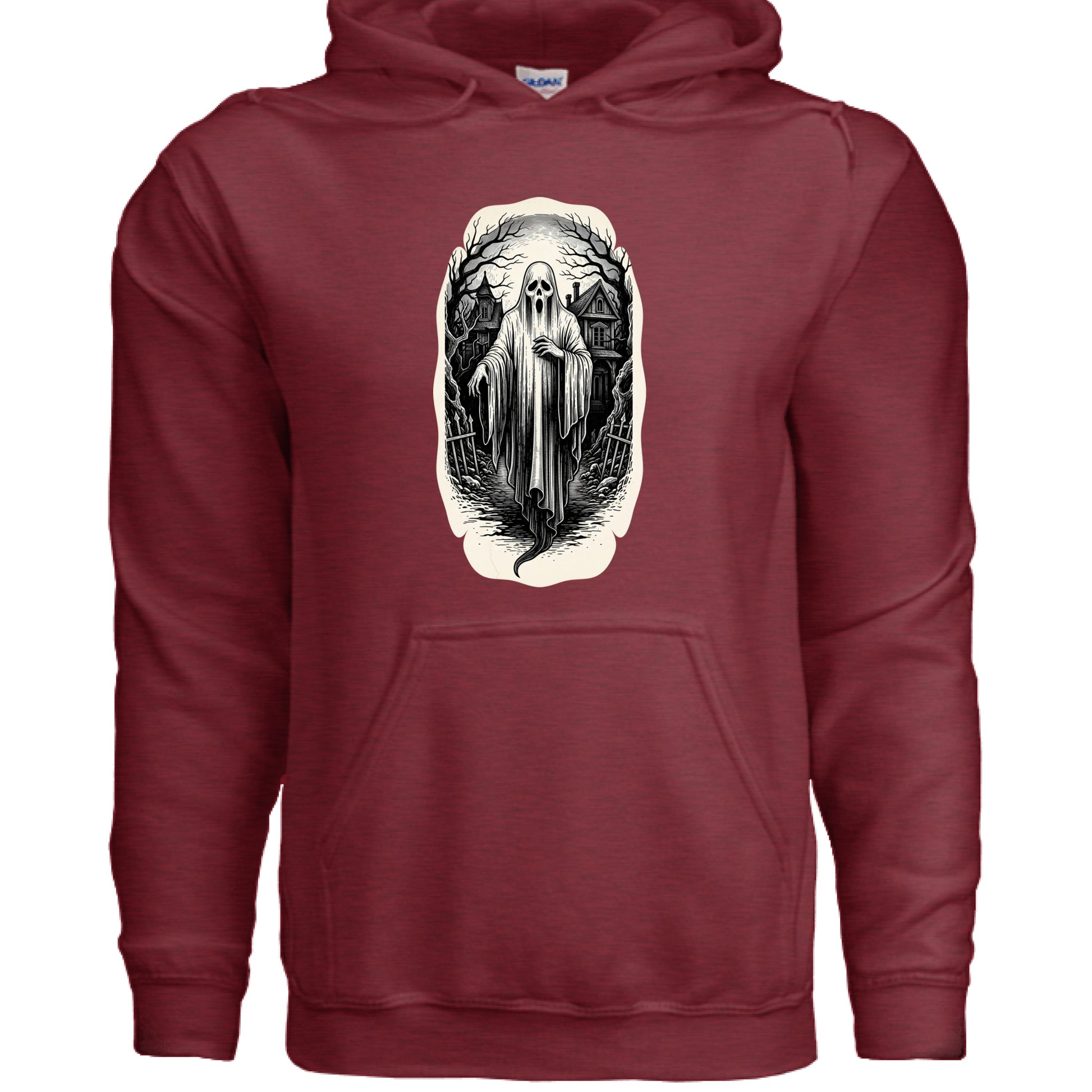 Graphic Hoodie Halloween Ghost - Shop Door 34