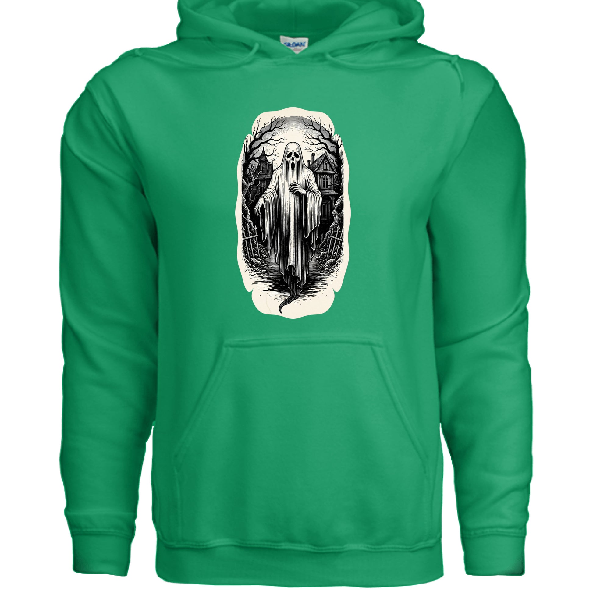 Graphic Hoodie Halloween Ghost - Shop Door 34