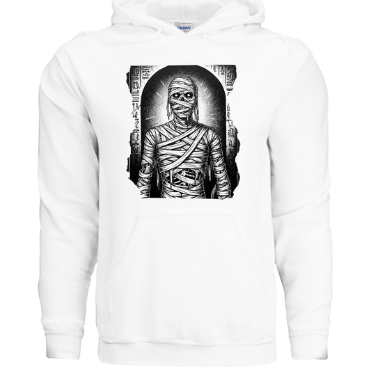 Graphic Hoodie Halloween Mummy - Shop Door 34