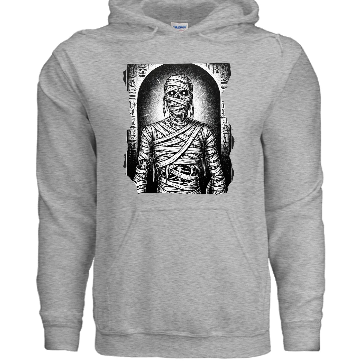 Graphic Hoodie Halloween Mummy - Shop Door 34