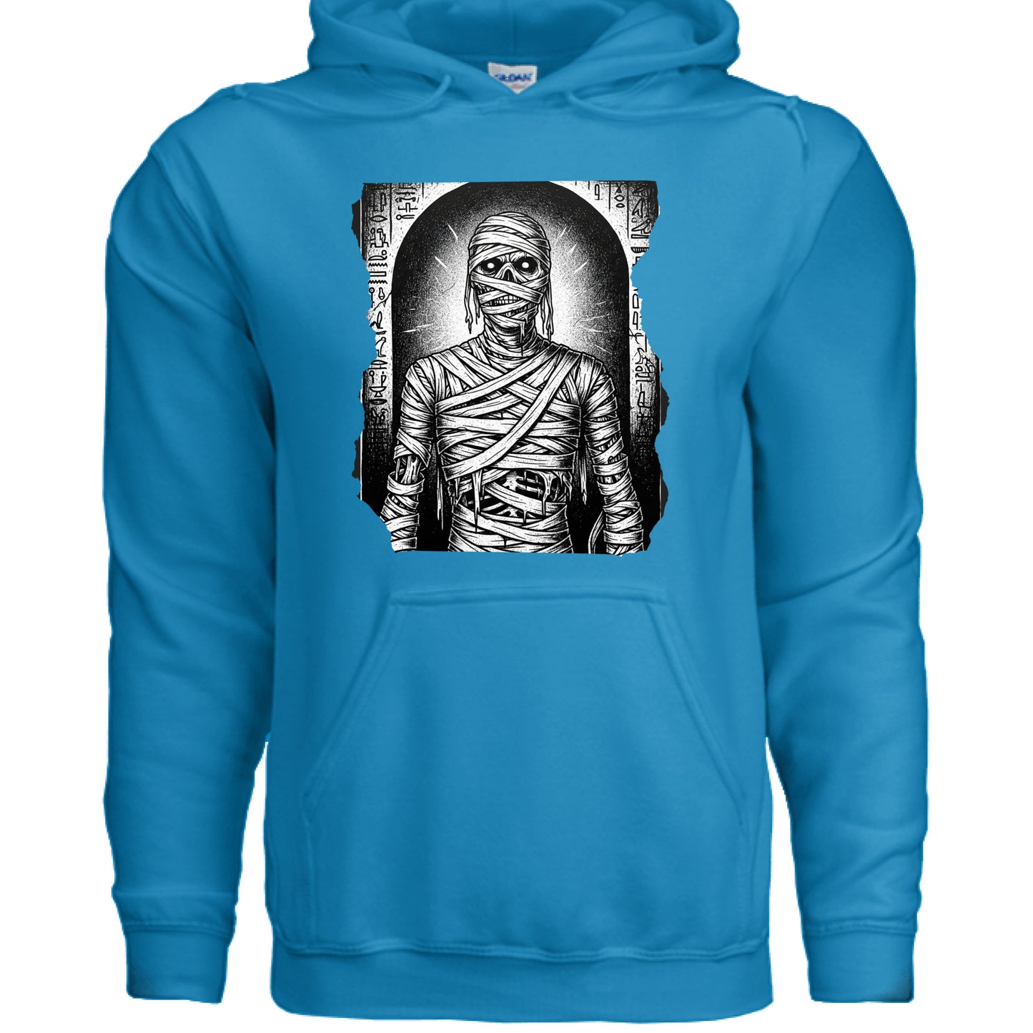 Graphic Hoodie Halloween Mummy - Shop Door 34